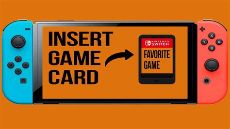 Where To Insert Game Card on Nintendo Switch .